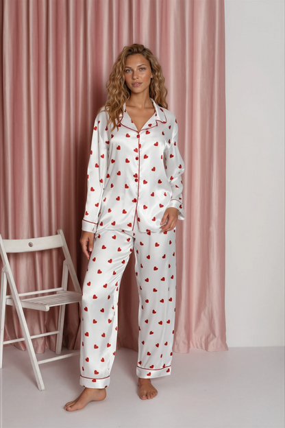 Kalpli Saten Pijama