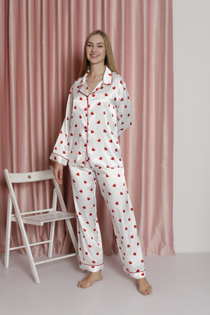 Kalpli Saten Pijama